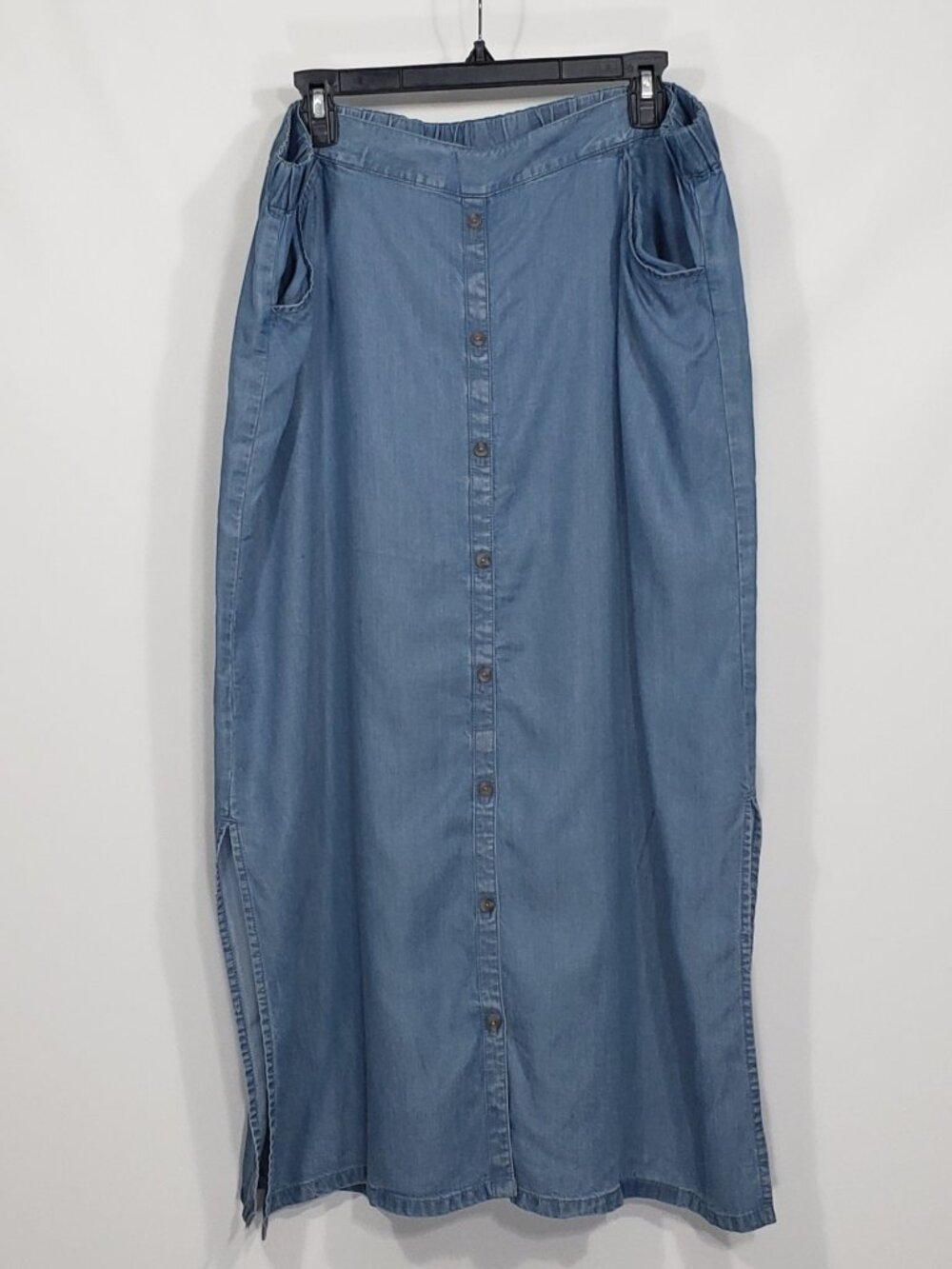 J Jill Blue Maxi Skirt 2X